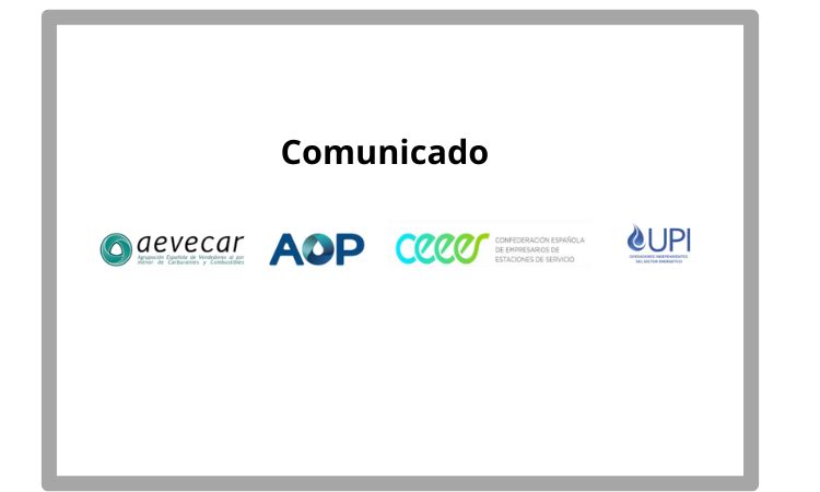 Aevecar, AOP, CEEES y UPI celebran una jornada para reclamar medidas contra el fraude en la distribución de carburantes